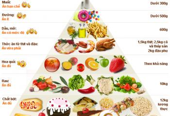 Bảng thành phần dinh dưỡng của các thực phẩm phổ biến...